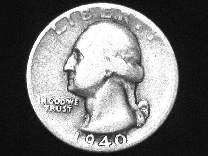 1940-S Washington Quarter --- Very Fine