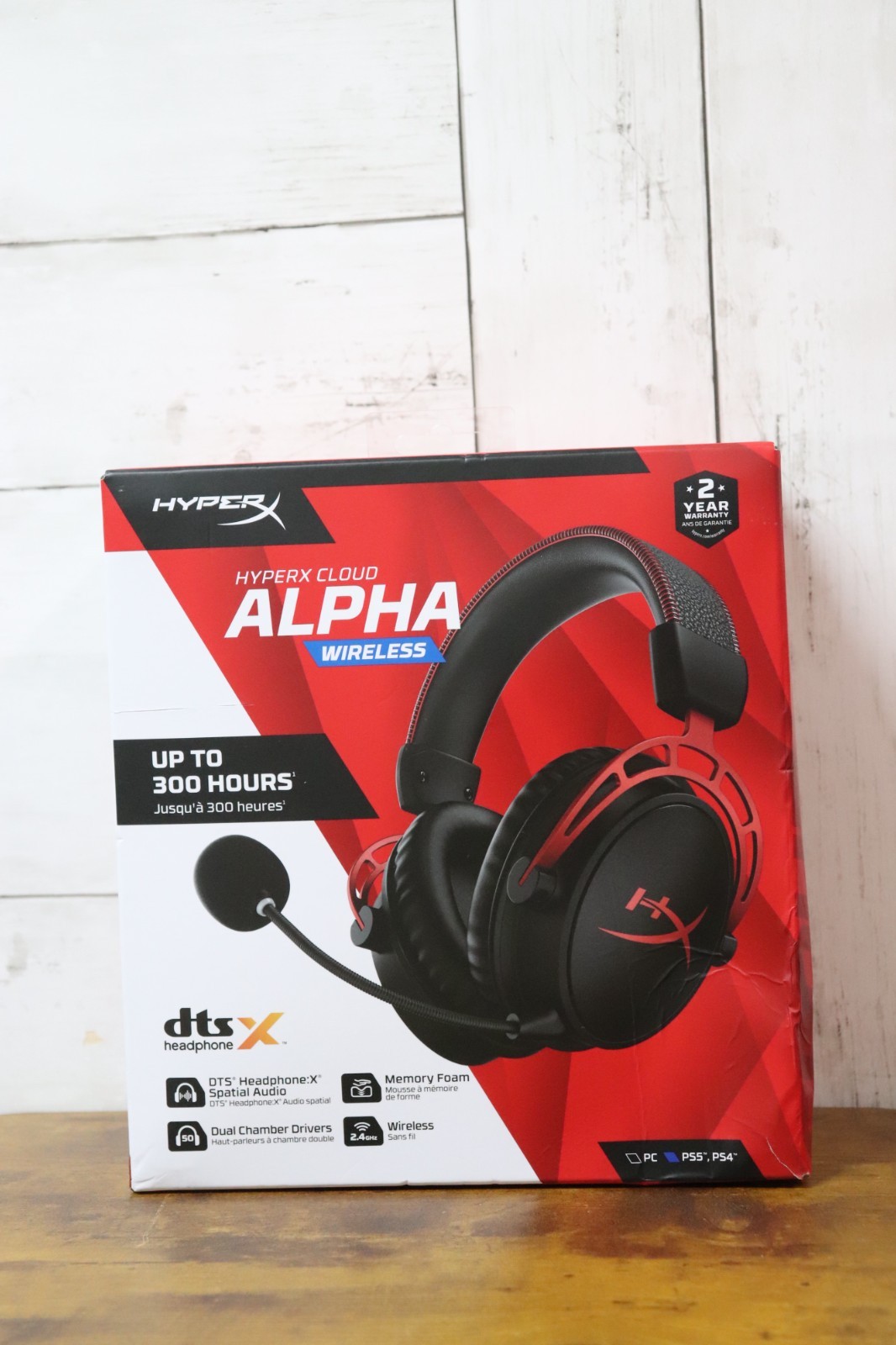 Brand New HyperX Cloud Alpha Wireless Gaming Headset In Hand Sealed Unopened