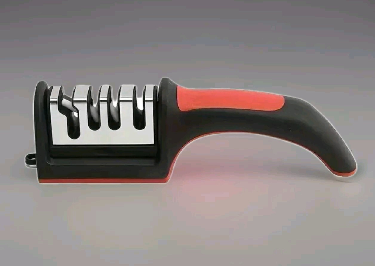 Multi-Functional Hand-Held Knife Sharpener With Detachable Grinding Head