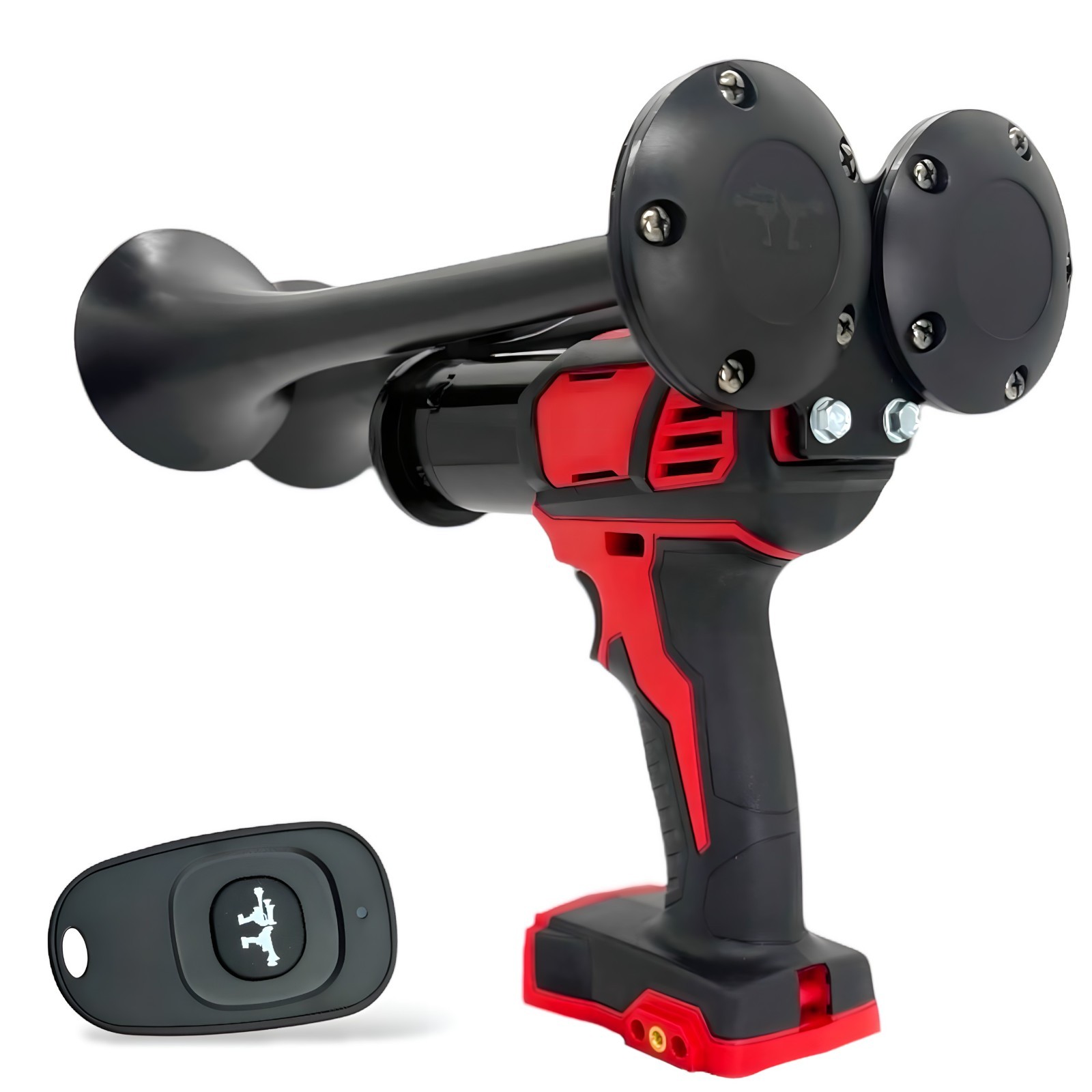 Impact Train Horn With Remote Control - Works with Milwaukee Battery