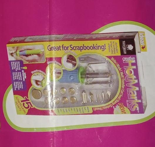Walnut Hollow Creative Hot Marks Scrapbooking Tool 15 Points Hot Cutting stamps
