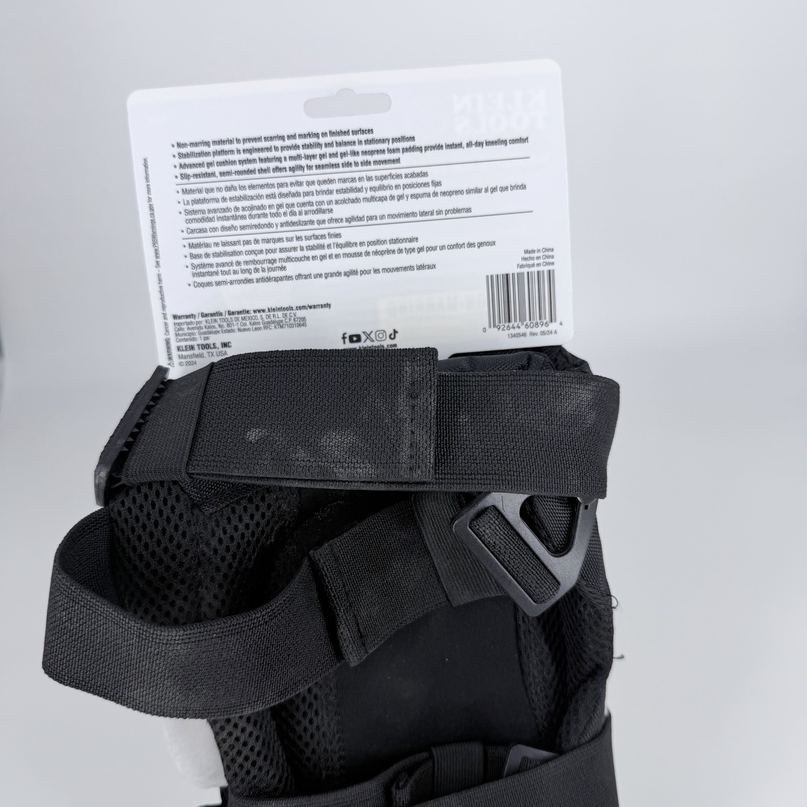 Klein Tools 60849 Non-Marring Lightweight Gel Knee Pad