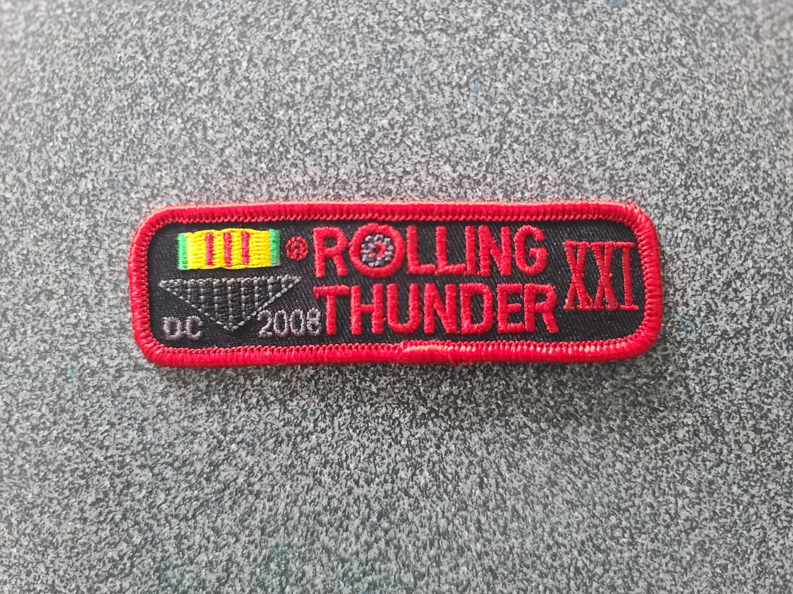 2008 ROLLING THUNDER XXI PATCH Washington DC USA 3.5" NOS