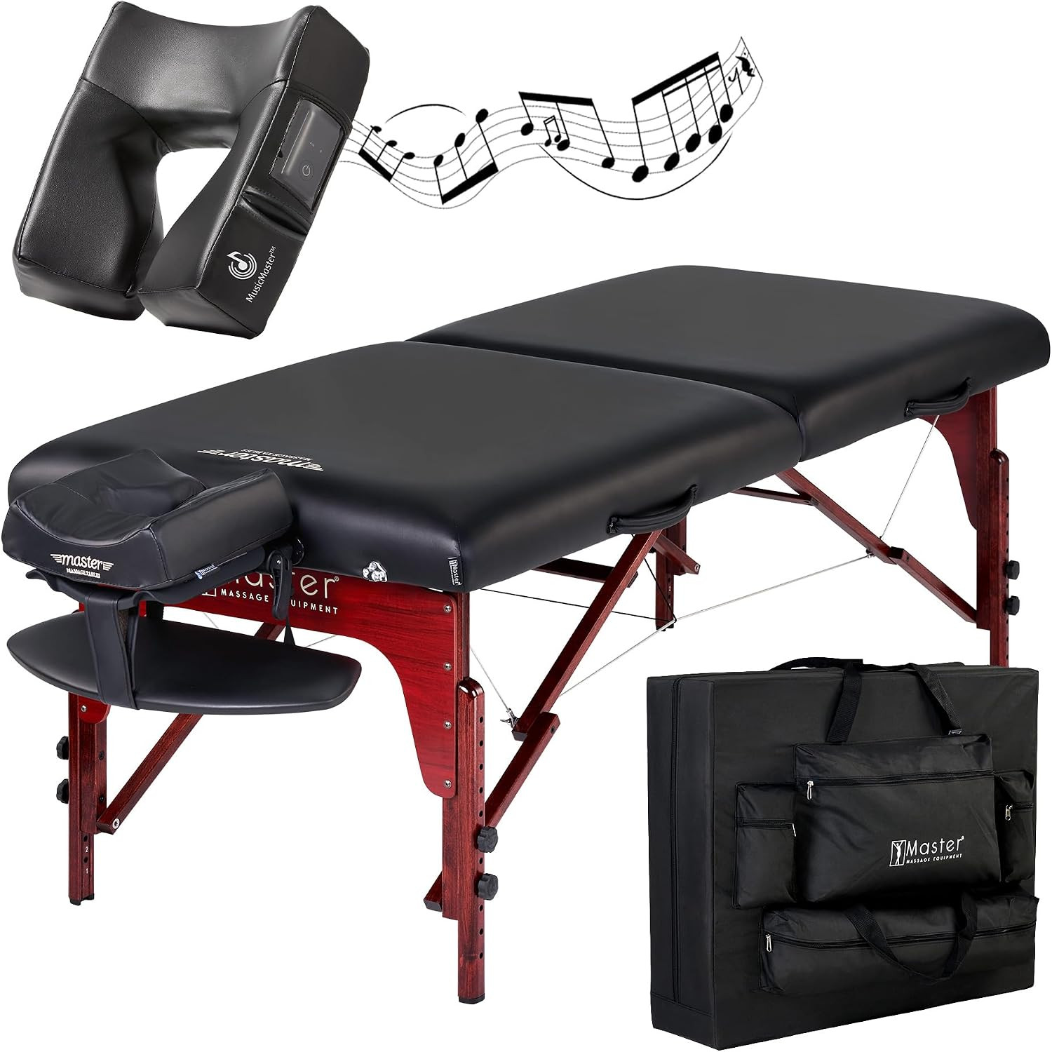 Master Massage 31" Montclair Pro Portable Table with High Fidelity Face Cradle