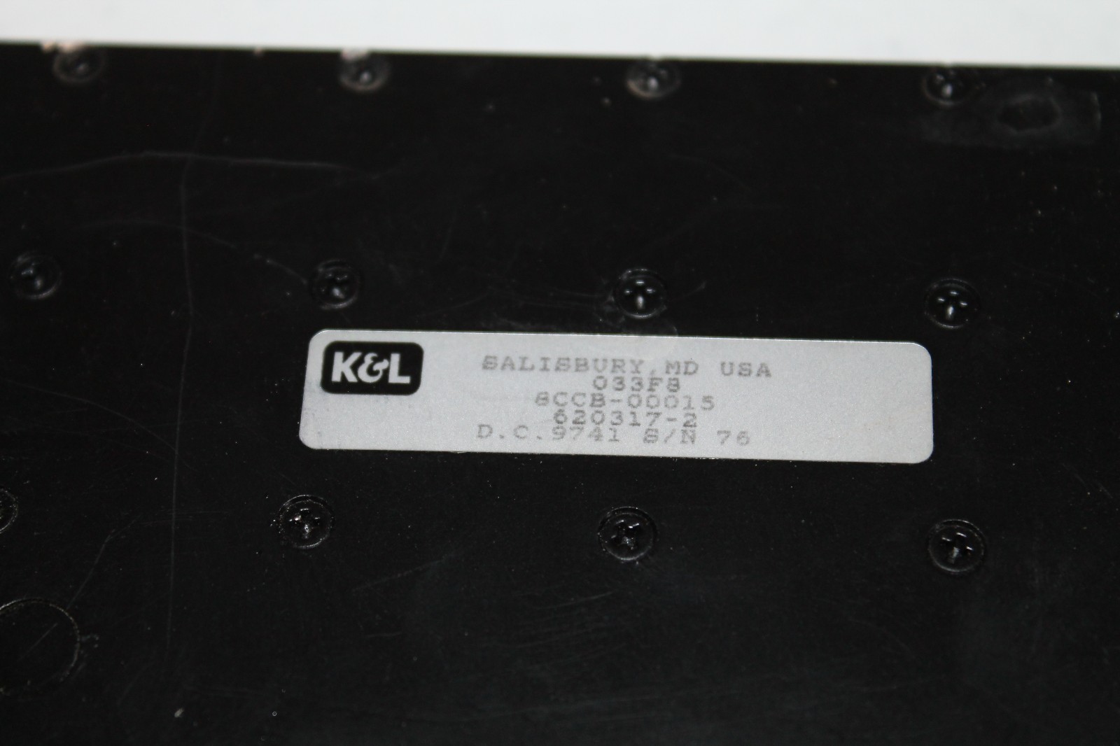 Learjet 55 K&L Duplexer 620317-2