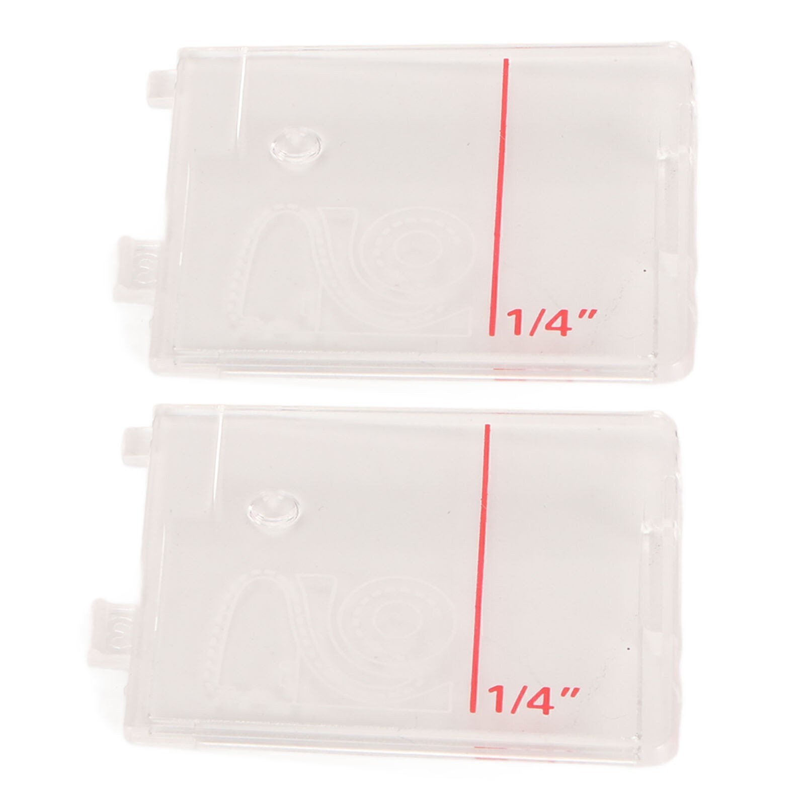 2Pcs Bobbin Cover Plate for Heavy Duty Transparent ABS High Accuracy Sewing