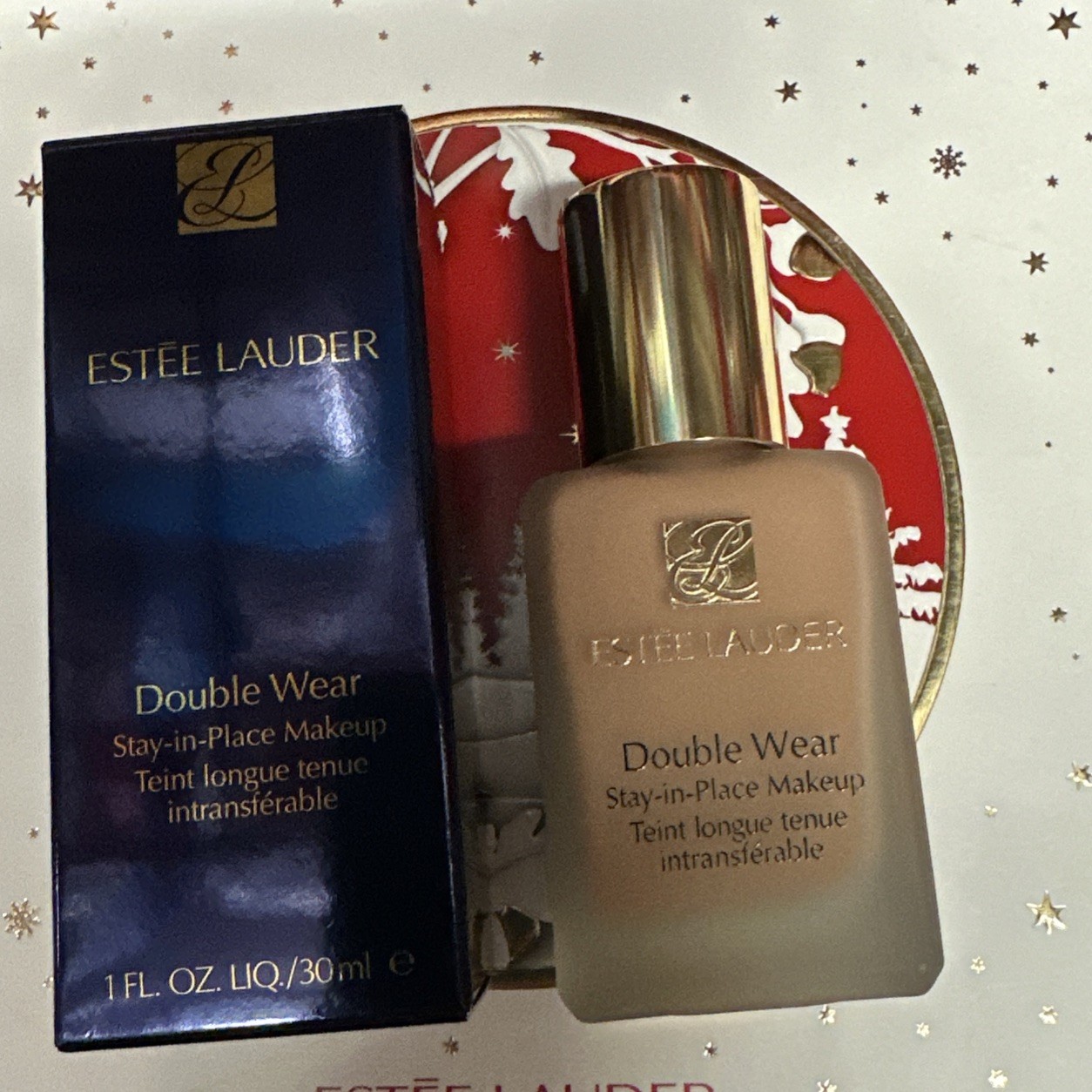 Estee Lauder Double Wear Stay-in-Place Makeup Foundation Shade 3C2 Pebble