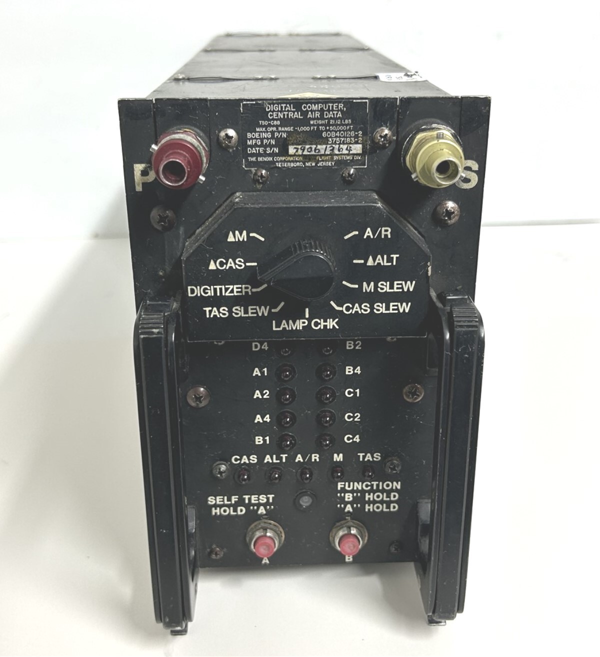 Bendix Aircraft Digital Central Air Data Digital Computer P/N 3757183-2