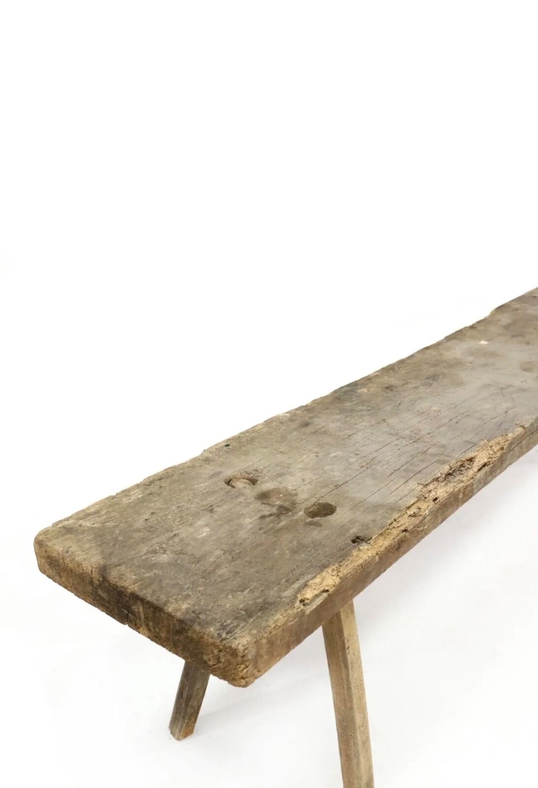 Made to Order Primitive Farmhouse Bucket Bench of Reclaimed Barnwood