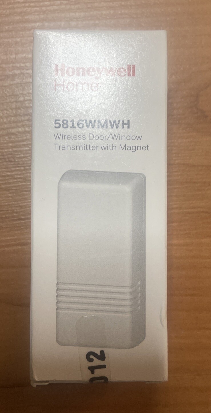 Brand New Honeywell 5816 5816WMWH Wireless Door/Window Transmitter w/ Magnets,