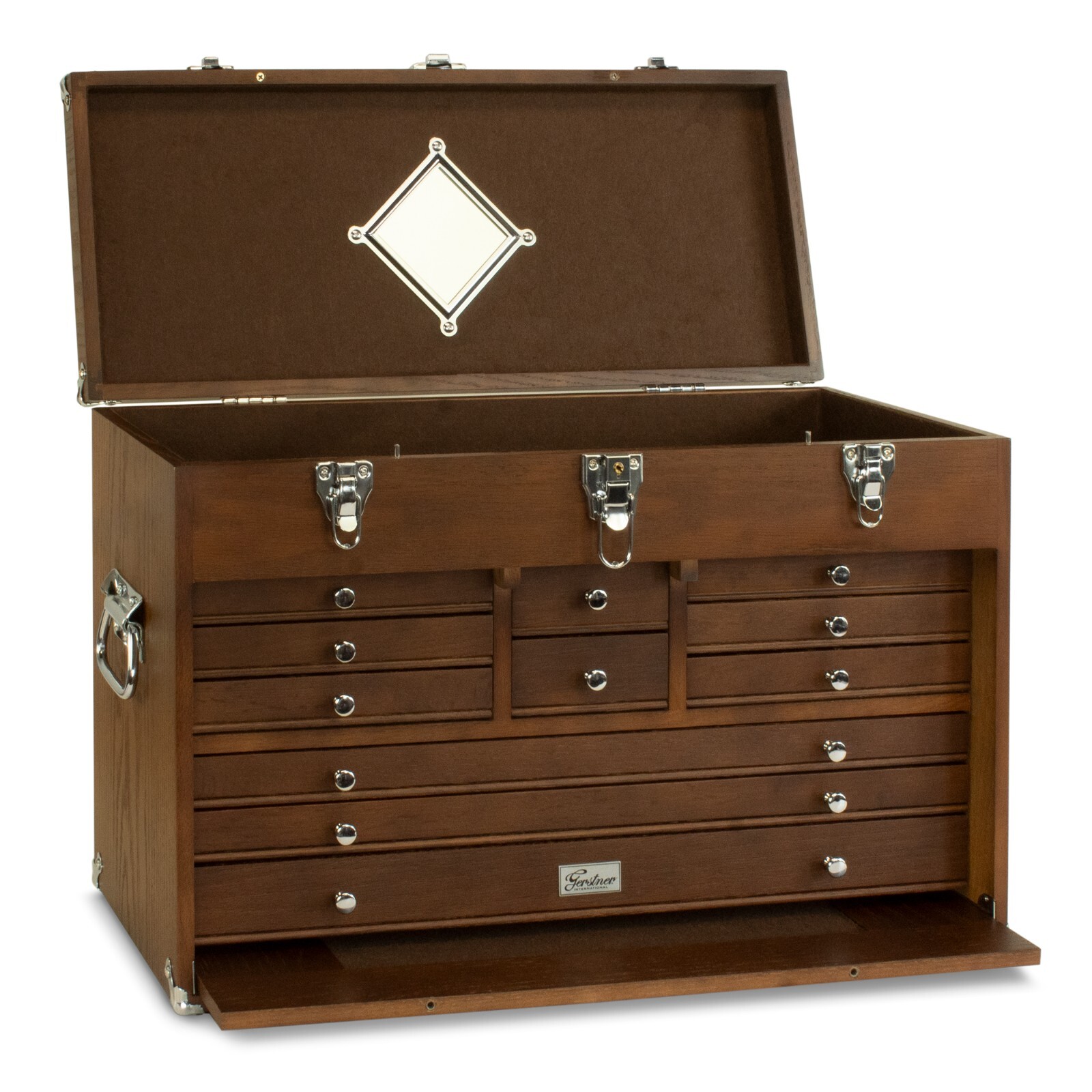 GIT24D 11 Drawer Dark Oak Tool/Hobby Chest Gerstner International PRE-TARIFF!!!