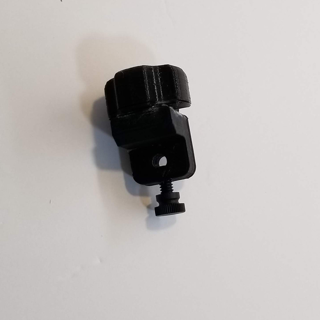 Magnetic 1/4" Tubing Holder - Single Spot - 3D Printed - PETG