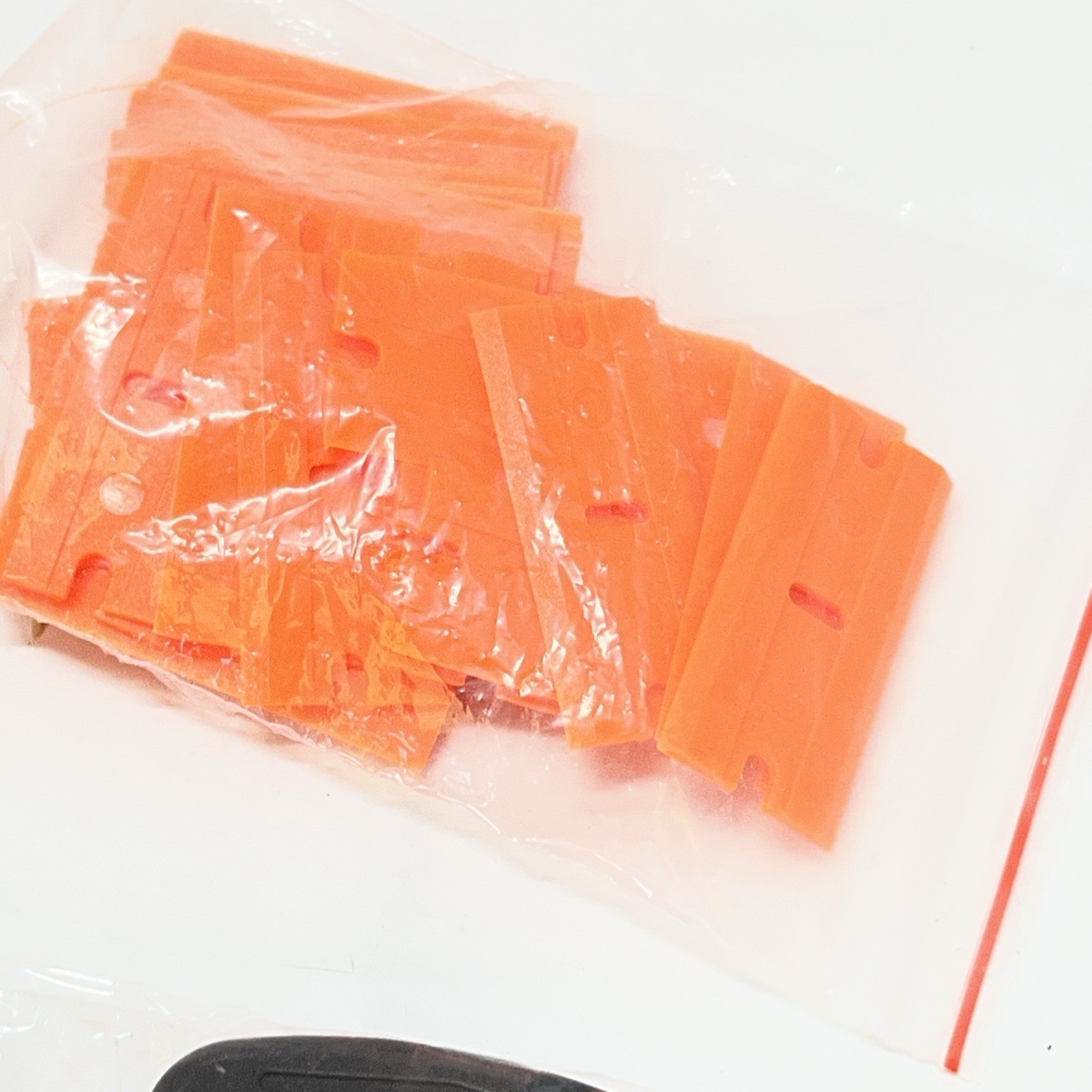 Razor Blade Scraper Tools With Plastic And Metal Razor Blades