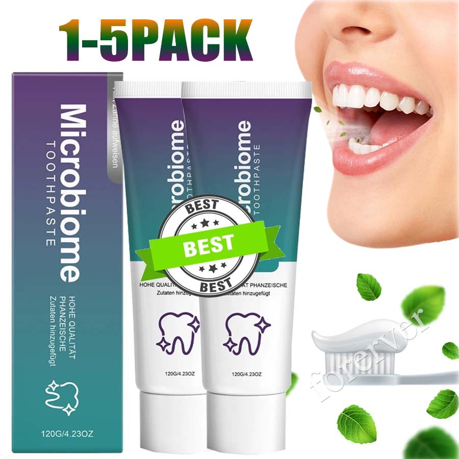 Microbiome Mint Flavor Gum Toothpaste Cleaning Toothpaste Sensitive Teeth 1-5PCS