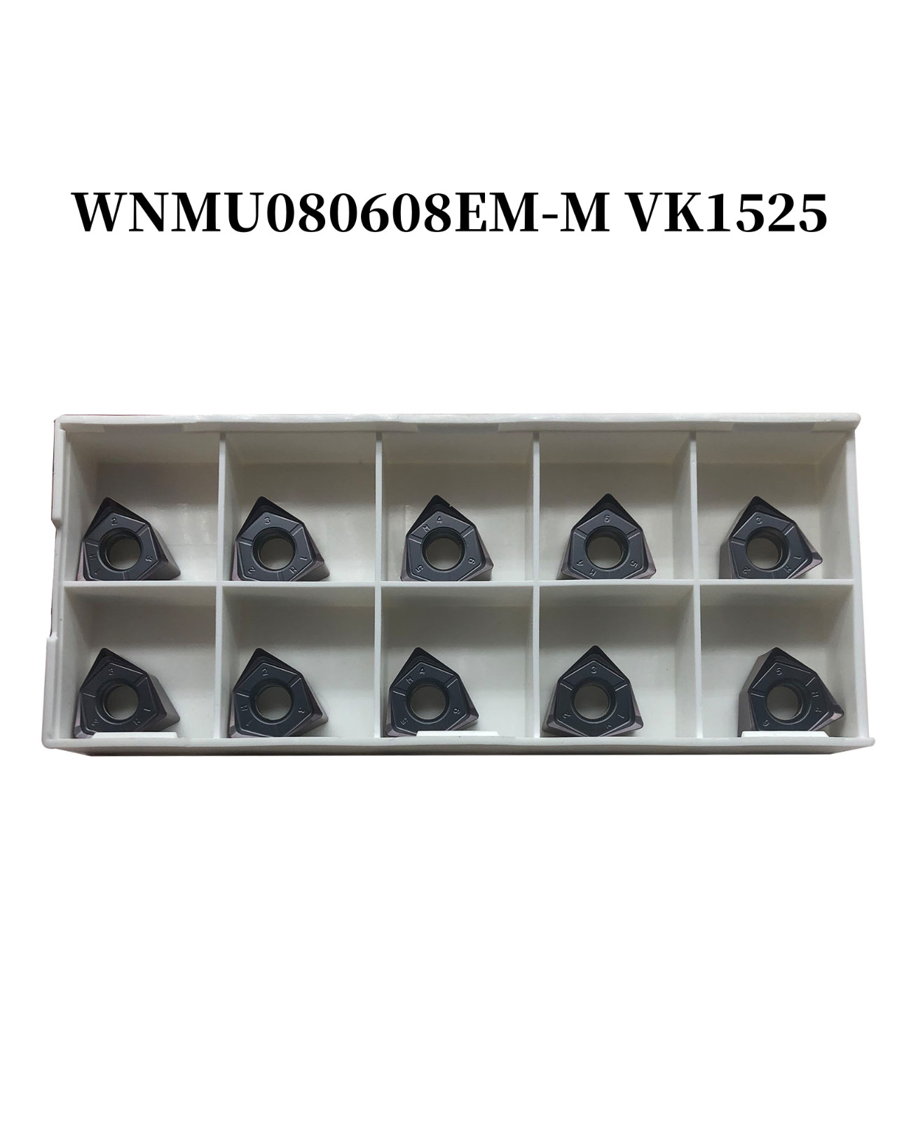 WNMU080608 Fast Feed Square Milling Grain Inserts for MFWN Milling Cutter