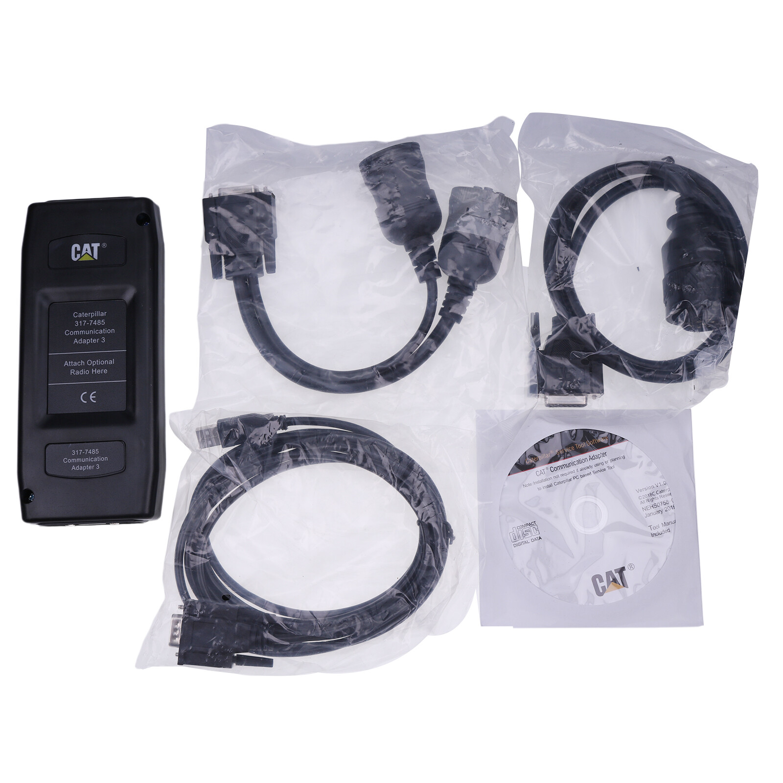 Communication Adapter Group ET-3 III 317-7485 For CAT (With 6&9&14 Pins Line)