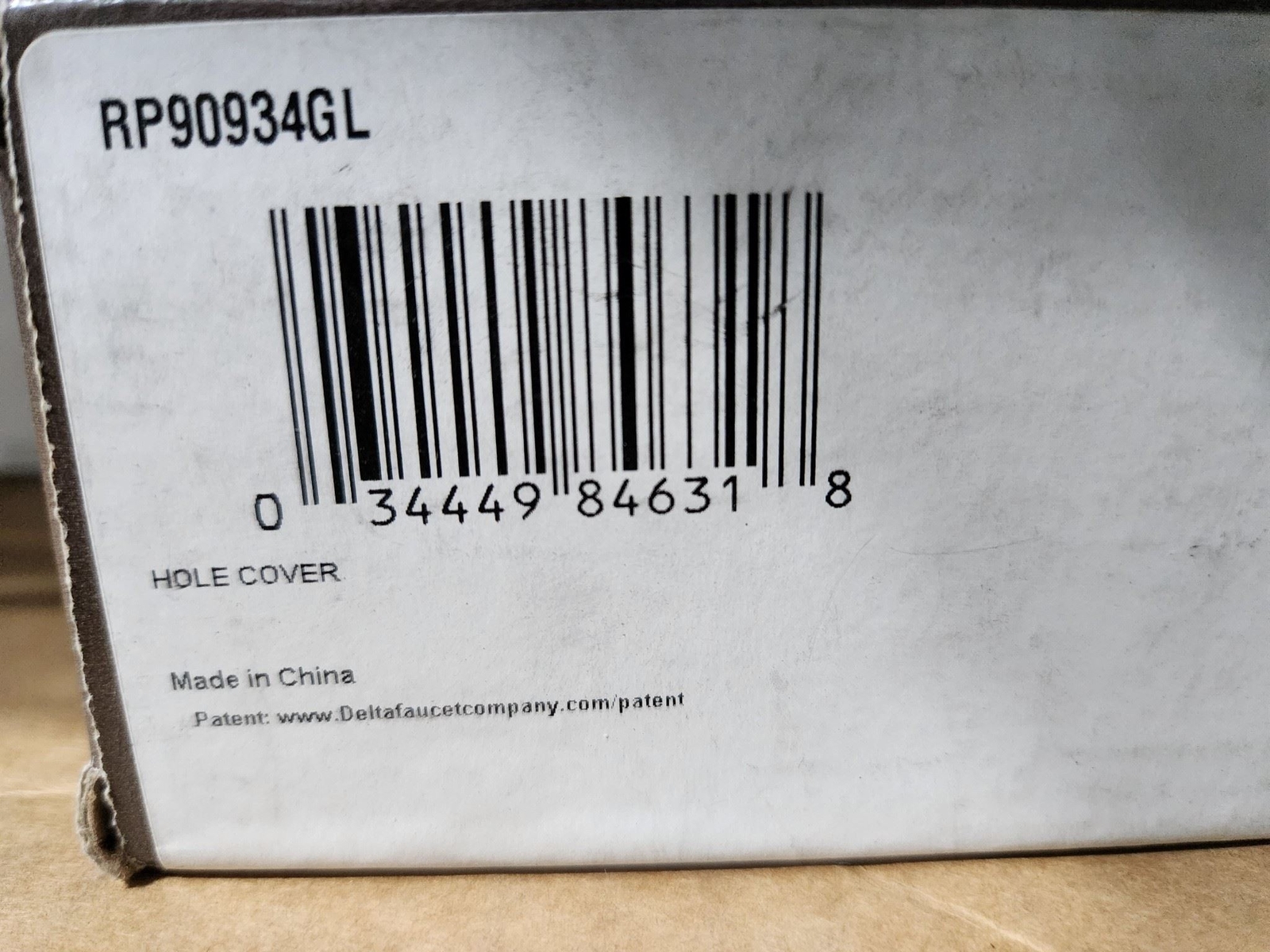 BRIZO RP90934GL Sink Hole Cover NEW