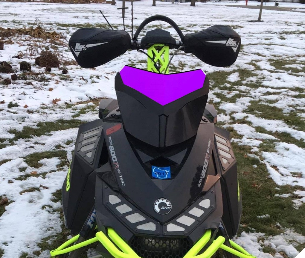 Ultra Low Purple Windshield Fits Ski-Doo XP ~ 213 Parts