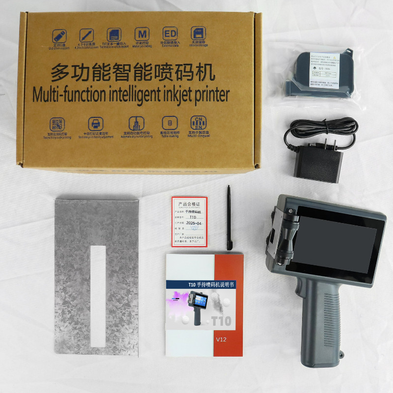 Handheld Expiry Date Batch Inkjet Printer Coding Printing Machine for Carton