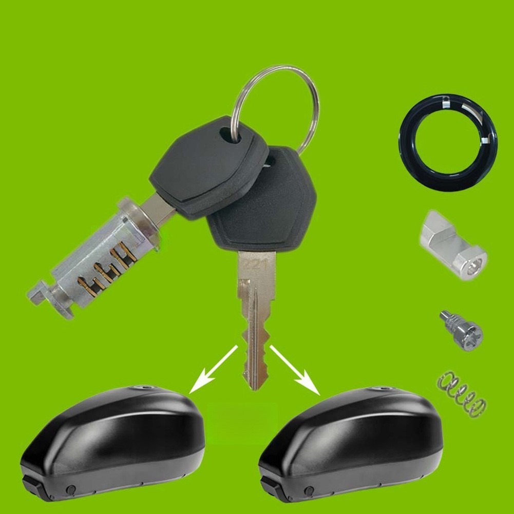 Two Key Set Battery Lock Replacement for Super 73 and For Canon Battery Boxes