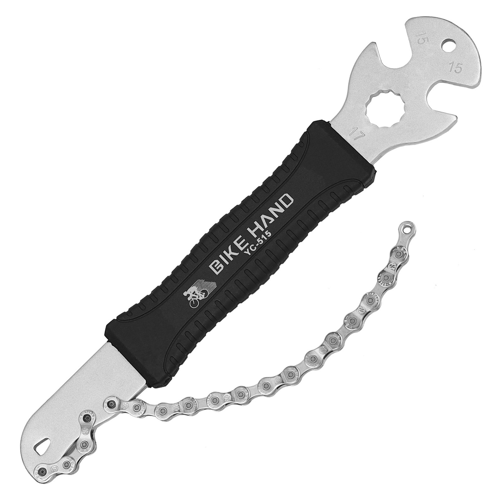 Bike Cassette Removal Freewheel Turner with Pedal Wrench