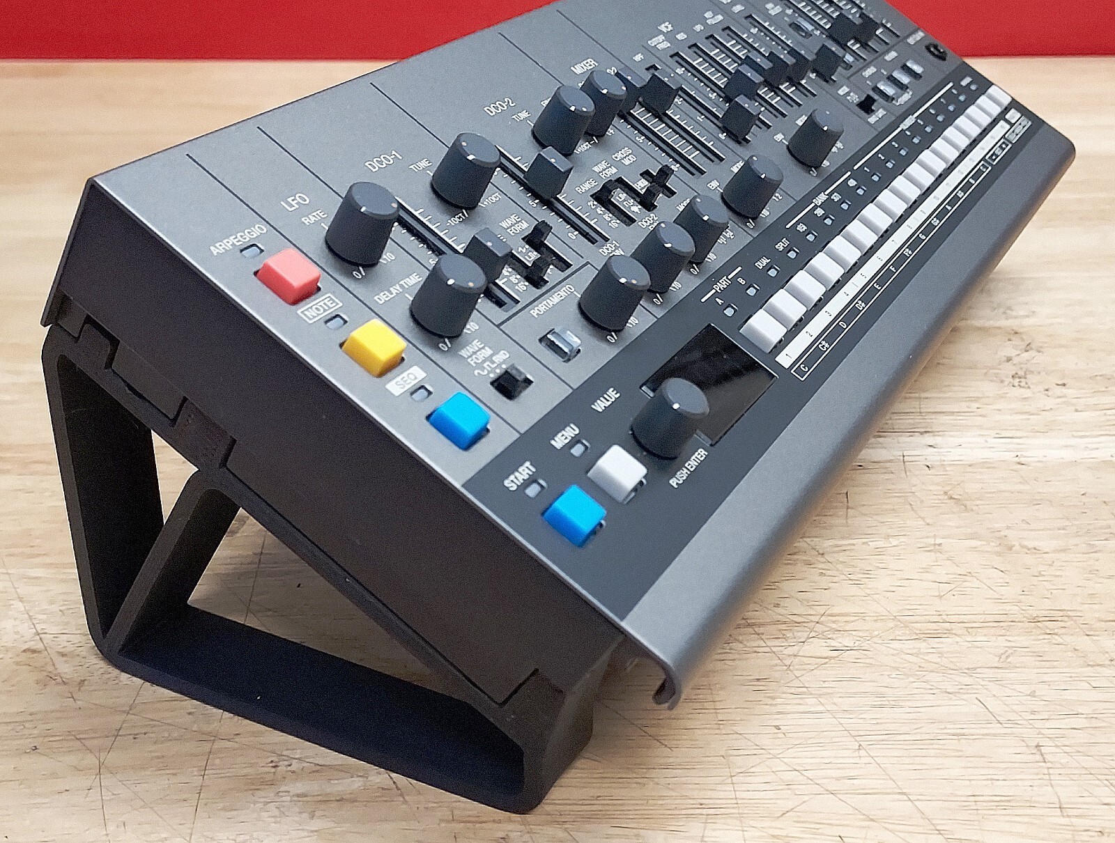 30 Degree Mounting Stand For Roland SH-01A JX-03 Boutique Synthesizer - USA Made
