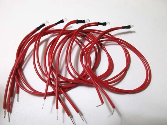 (5) 8v 35ma 2.2mm Dial Pointer Lamp Fisher HK Marantz Pioneer Sansui Sony Yamaha