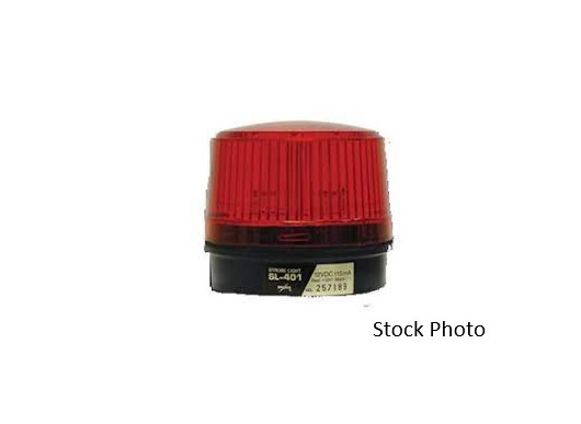 SL-401 AMSECO Red Lens Security Strobe Light Rainproof  FAST FREE SHIPPING b
