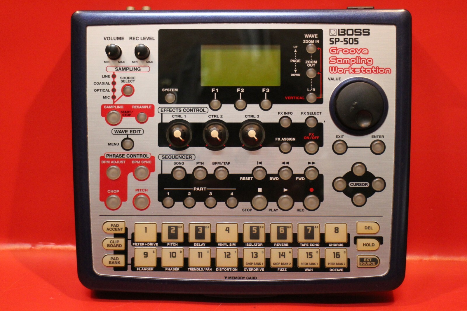 USED ROLAND SP-505 Portable Linear Wave Sampler SP 505 U2802 251209