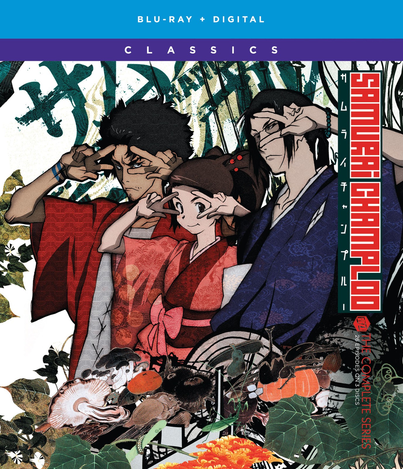 New Samurai Champloo: The Complete Series (Blu-ray) (Classics)
