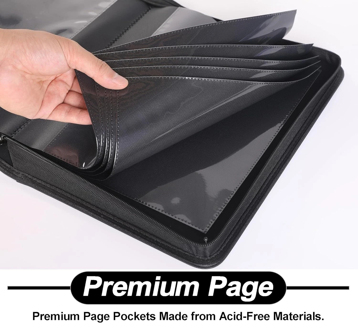 Comic Binder，Comic Book Album with Sleeves Fits Regular Comics and Comic Bagged