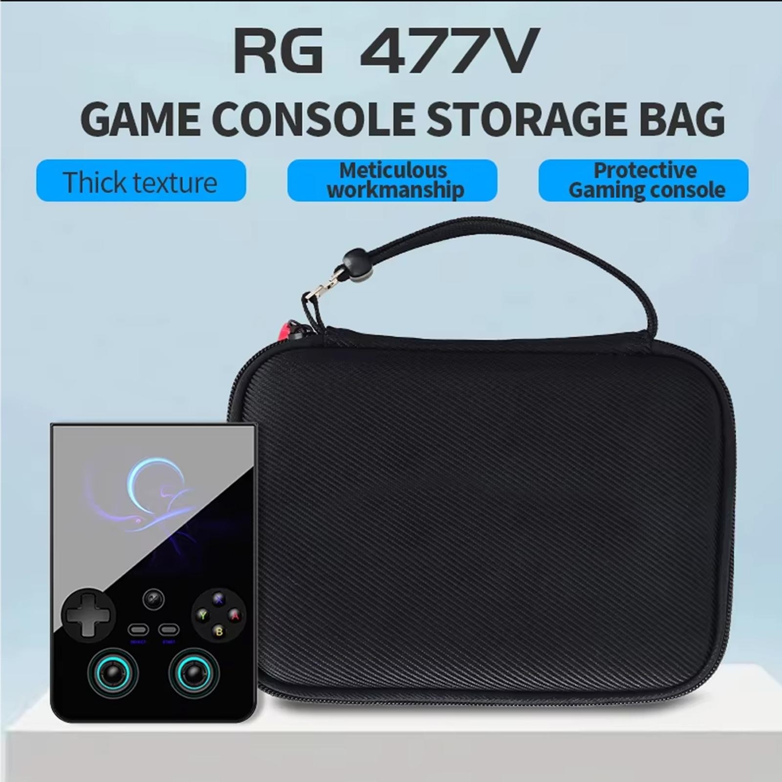 Shockproof Handheld Game Console Case Carry Bag For Anbernic RG477V Game Console
