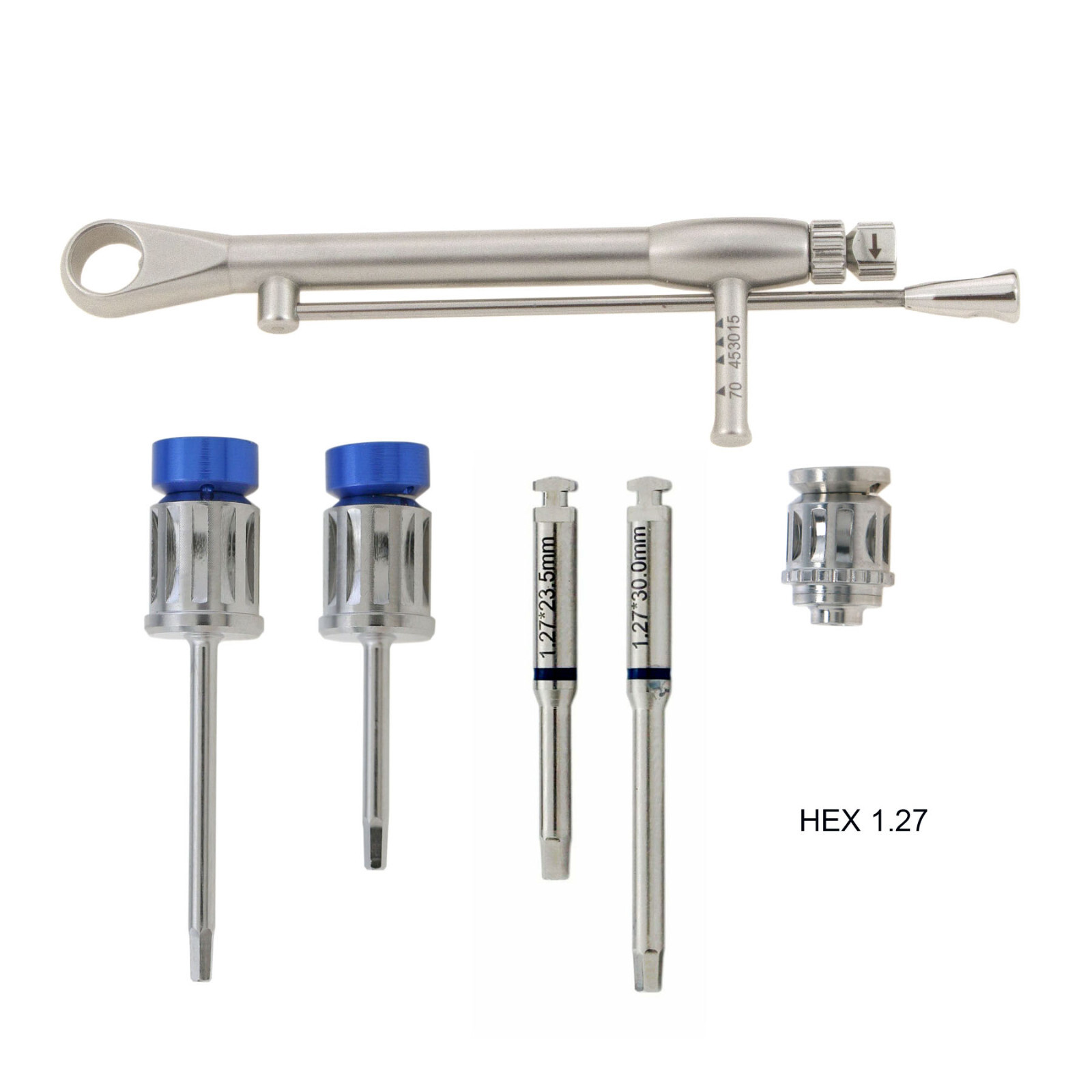 Implant Screwdriver Hex 1.27 Driver Dental Torque Wrench Ratchet Biohorizon Adin