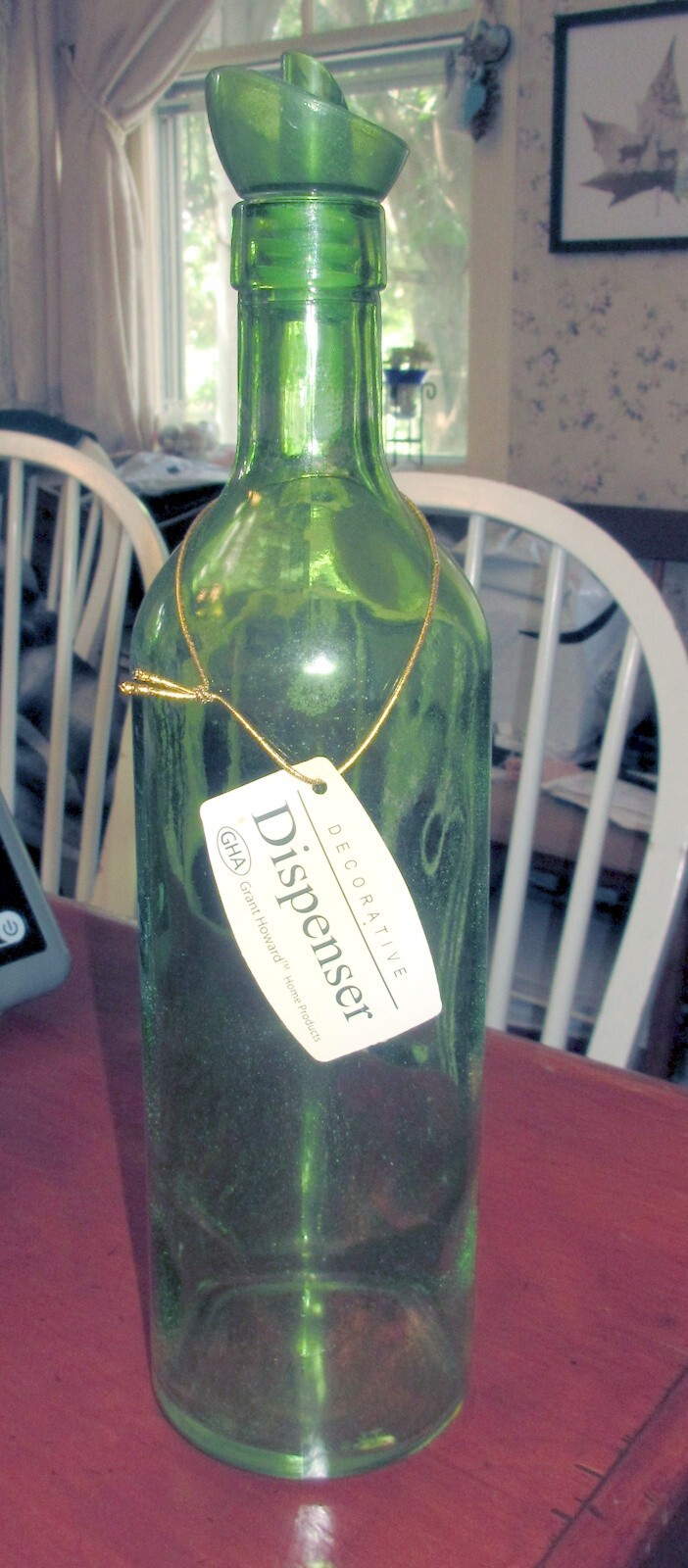 Dispenser GRANT HOWARD oil vinegar sauces bath oils decorative home kitchen 11½"