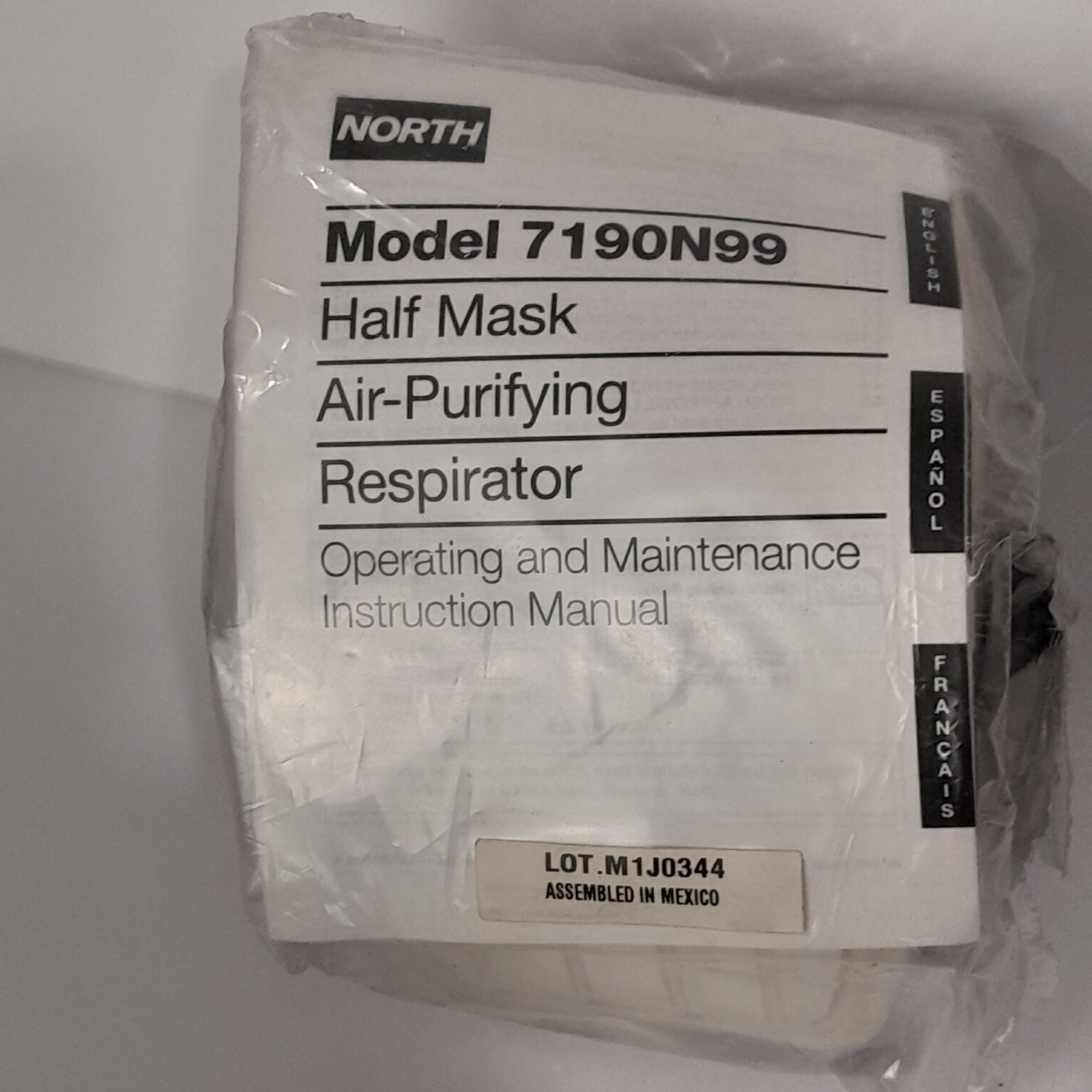 North 7190N99 Respirator Half Mask Air Purifying Respirator New Sealed Painting