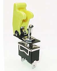 Safety Toggle Switch Spst 20 Amp "Yellow"