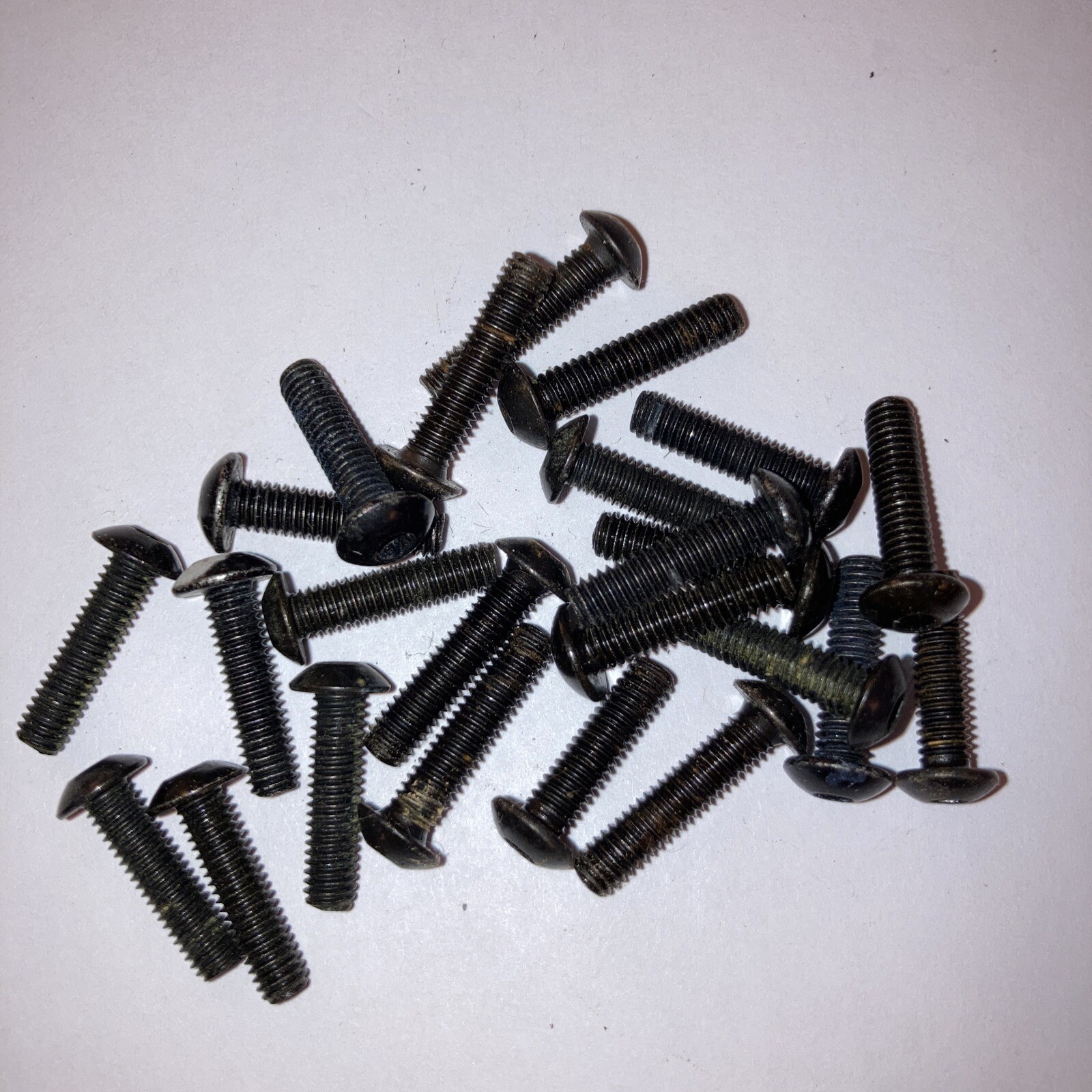 NEW REPLACEMENT black Floyd Rose rear mount locking nut guitar screws 24