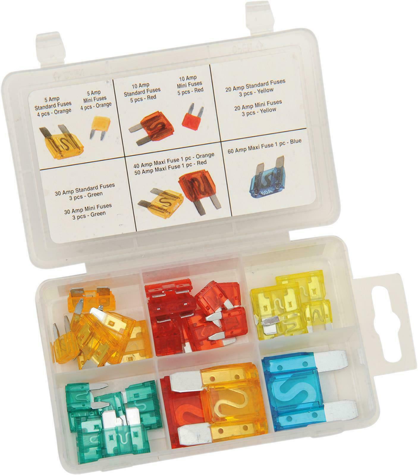 PERFORMANCE TOOL FUSE ASST MASTER 33PC W5370 NEW