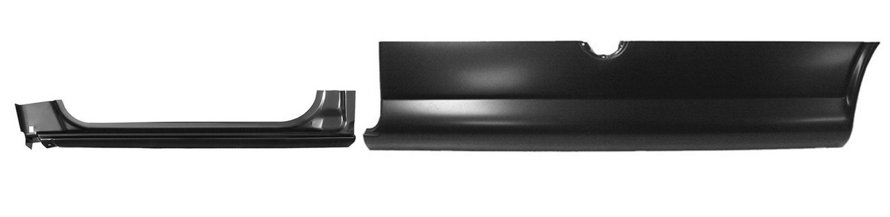 Lh 1996-2022 Express & Savana Van Rocker & Rear Quarter Front Section SWB