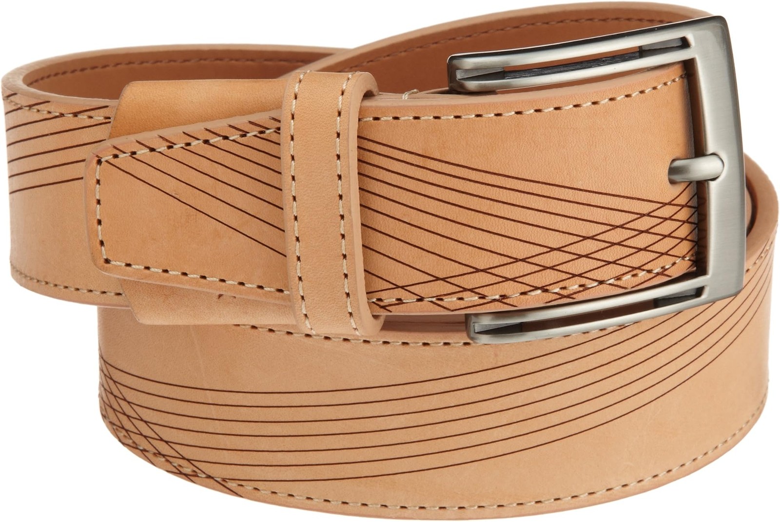 NIKE Golf Victory Red Belt - Tan - 40