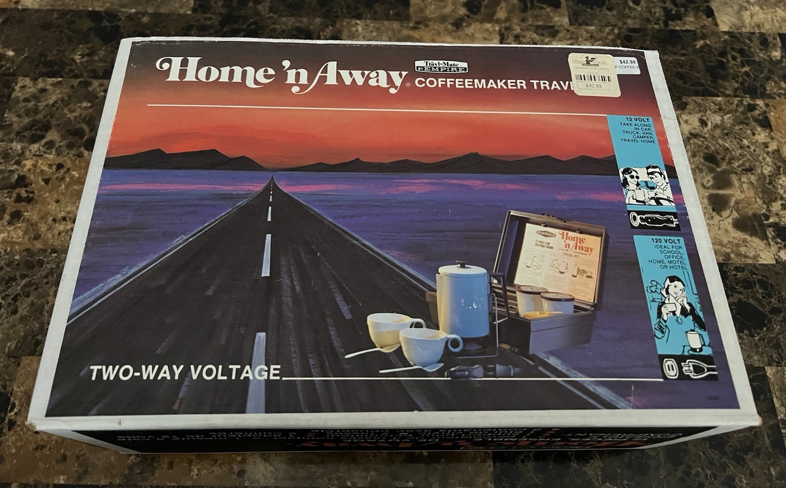 Nesco Home 'N Away Coffeemaker Travel Kit Box Included. NOS 1970s,1980s