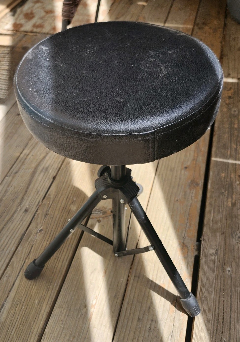 Adjustable Drum Throne Stool