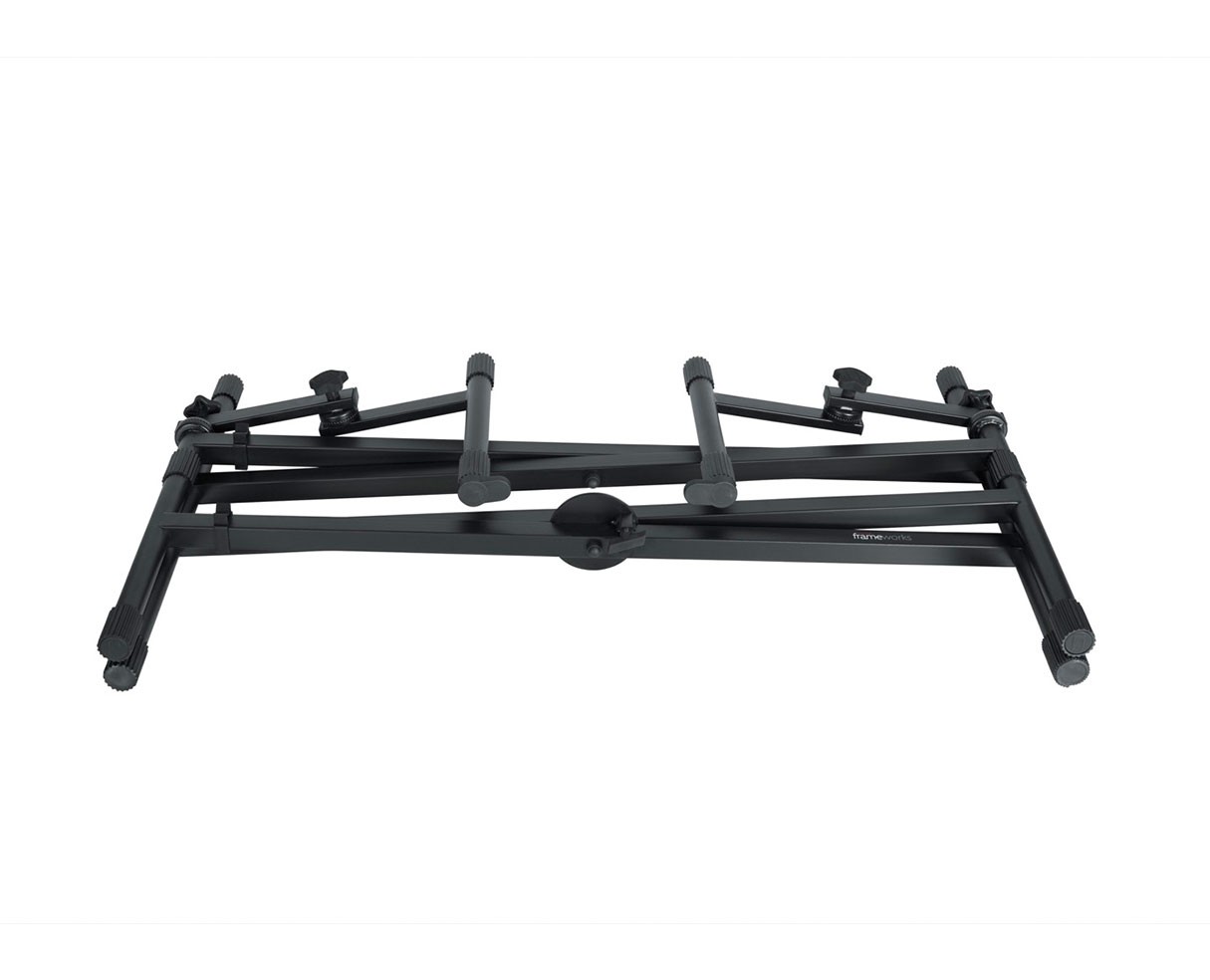 Gator Frameworks GFW-KEY-5100X Two Tier "X" Style Keyboard Stand - Open Box