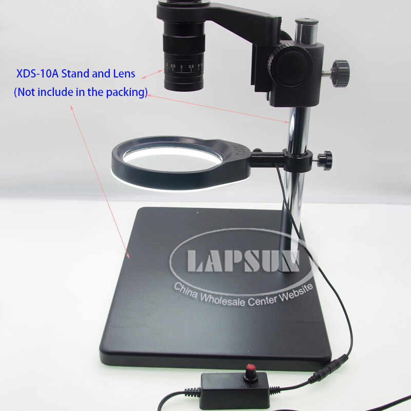 120mm Big Size 48/80 LED Ring industry Microscope Camera Light Illuminator Lamp