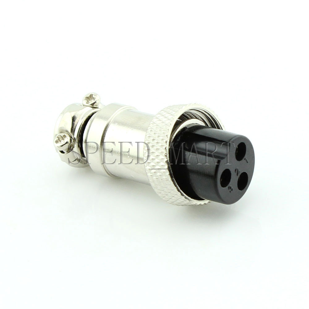 3 Pin GX16-3P Plug Female Connector of Welding Machine Control Line Fast Joint