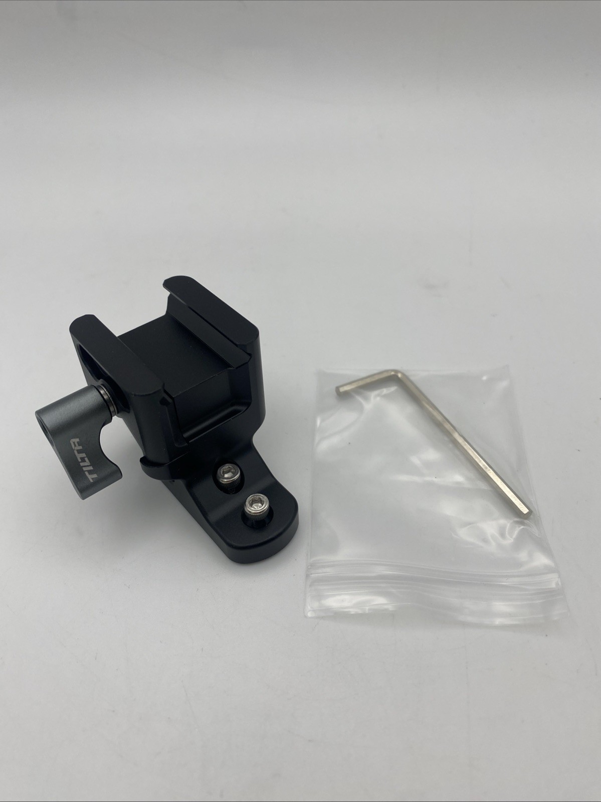 Tilta Advanced Left Side Handle Attachment Type VI - Black, Open Box. TA-AHA6-LB