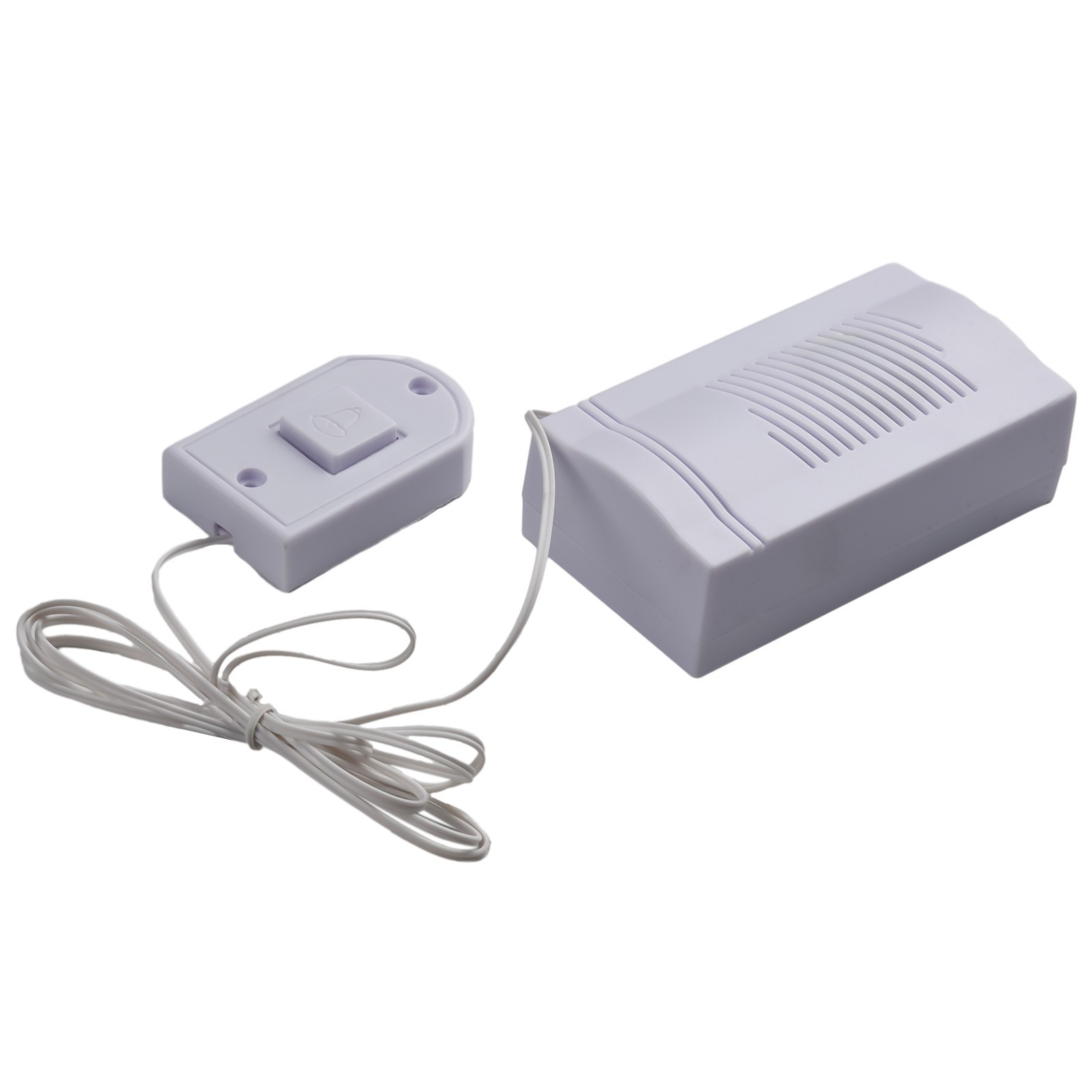 Wired Guest Welcome Door Bell Security Smart Wired Doorbell PUSH BUTTON Kits Set