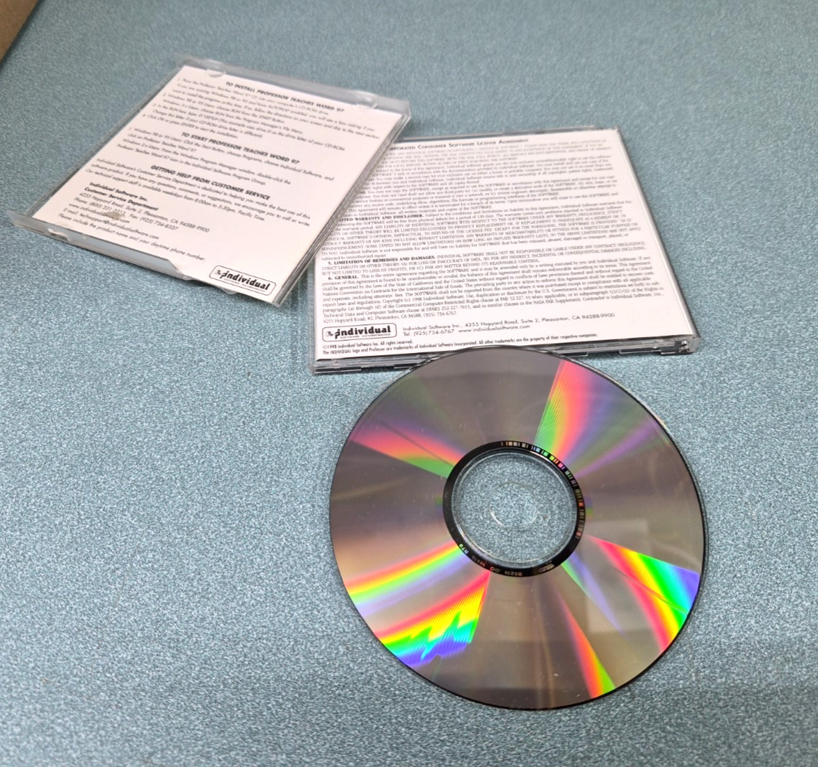 Microsoft Office 97 Pro Netscape Running Windows 98 CD Professor Teaches Lot