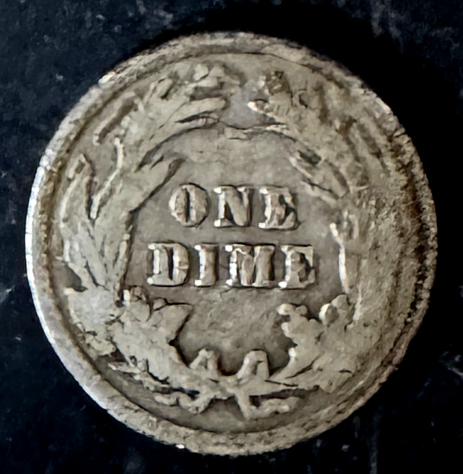 1915 Barber Dime, Silver