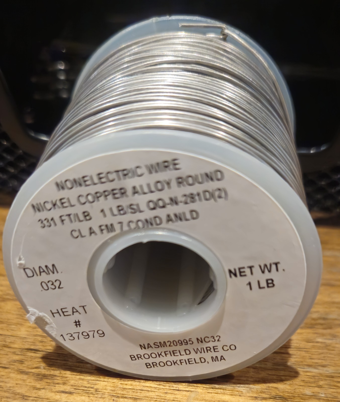 Aircraft Safety Wire .032 New In Packaging Non Electrical P/N M20995-NC32